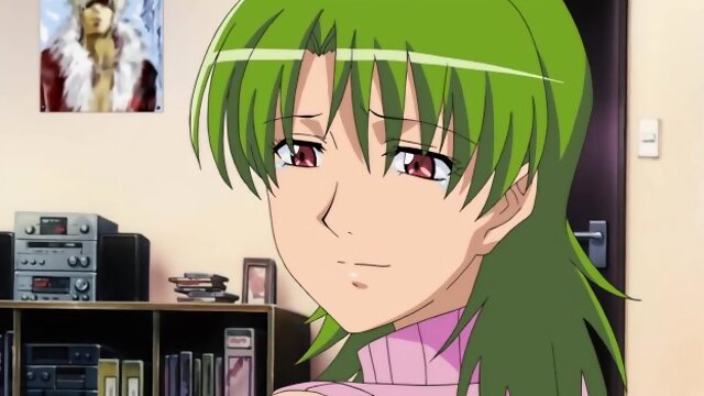 Green Haired Beauty Likes Blowjobs and Squirting  Anime Hentai 1080p