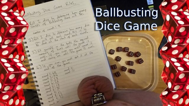 Ballbusting Dice Game  CBT