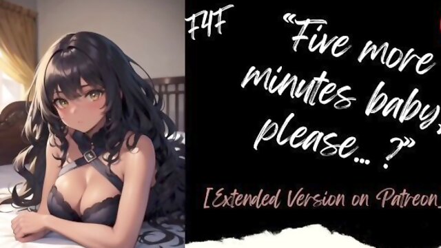[F4F] Five More Minutes Baby, Please?~ Erotic Audio Lesbian Audio