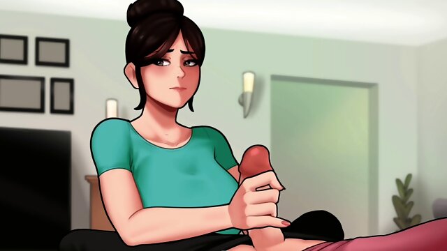 My stepmom helped me with my lust - Housework 2 by EroticGamesNC