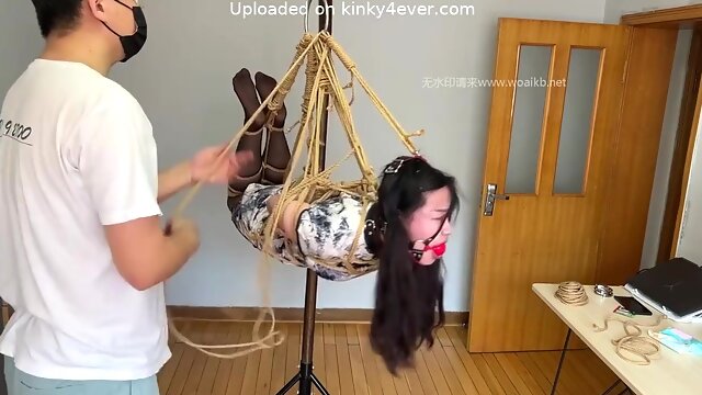 Chinese Suspension Kinky Bondage Porn