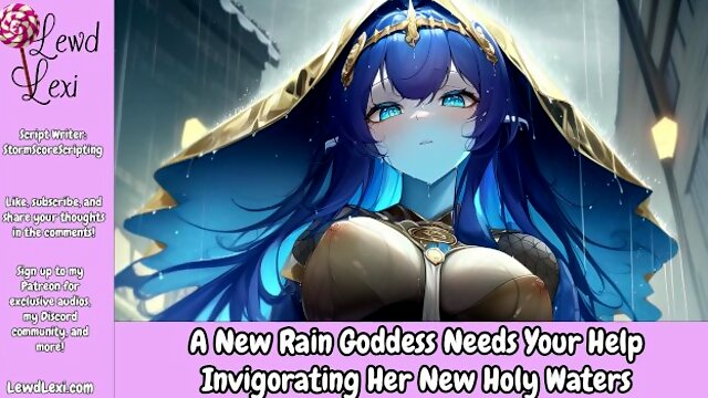 A New Rain Goddess Needs Your Help Invigorating Her New Holy Waters [Erotic Audio For Men]