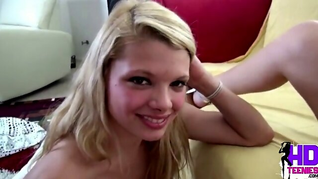 Little Taylor masturbates and sucks with a lesbian