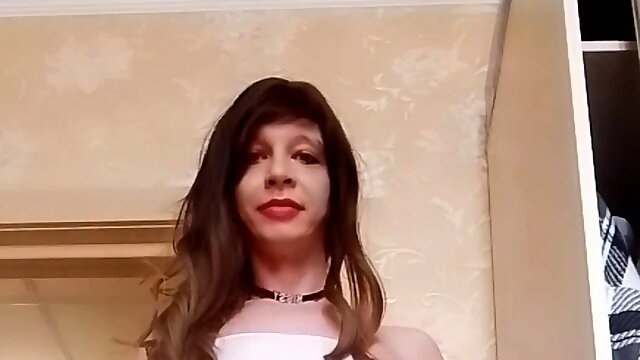 Crossdresser Blowjob, Vladasexytrans