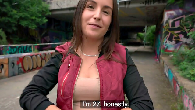 Sloppy Outdoor Blowjob