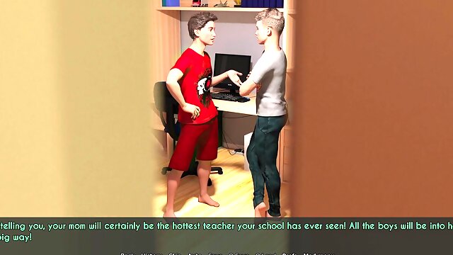 Naughty Step-Mom Plays Dirty: Erotic Roleplay in 3D Game