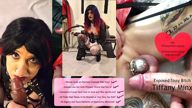 Exposed Sissy Bitch Tiffany Minx – Expose Yourself 1