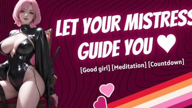 [F4F] JOI Instructions For Good Girls [Meditation] [Countdown] [Soft Domme]