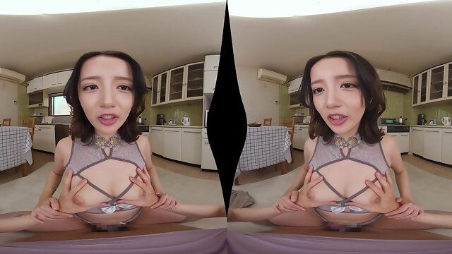 Yammy asian nymph horny VR sex