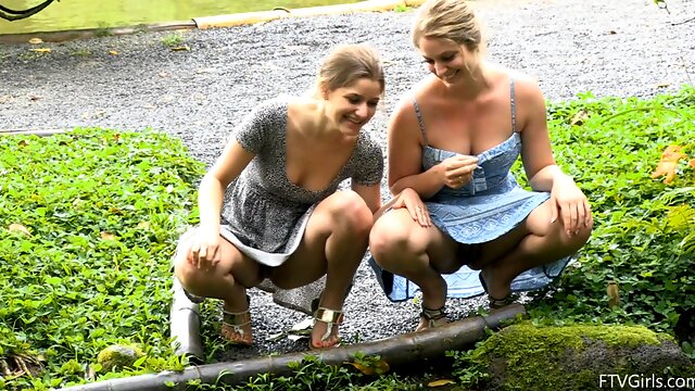 Addictive blonde girls crave each others pussies in amazing manners