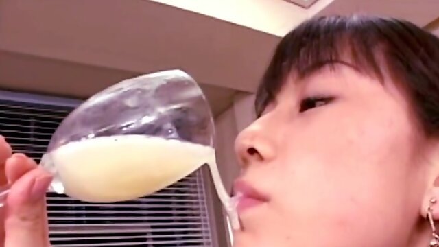 Asian teen gokkun fetish video