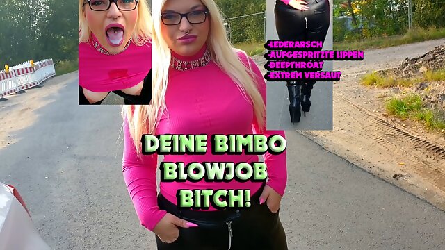 Yout Bimbo Blowjob Bitch!