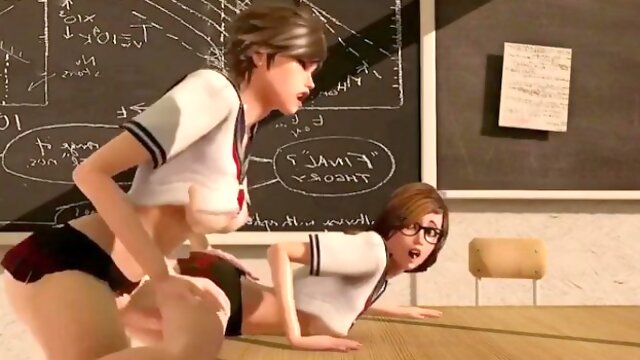 Futa Futanari Anal Girls 3D Hentai