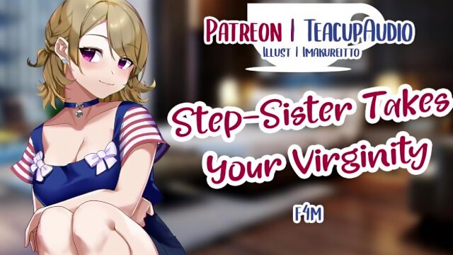 Step-sister Takes Your Virginity (f4m) (NSFW Audio Roleplay)