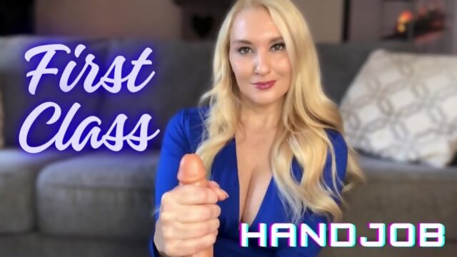 Busty MILF edges your dick with a mindblowing handjob Julia Robbie