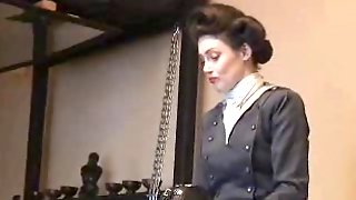 Strict Governess, Femdom Governess, Spanking