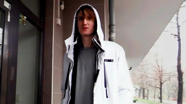 Rainy day fuck with a really pretty twink boy