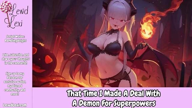 That Time I Made A Deal With A Demon For Superpowers [Erotic Audio For Men]