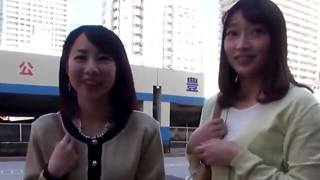 Japanese Teen, Asian Lesbian Threesome