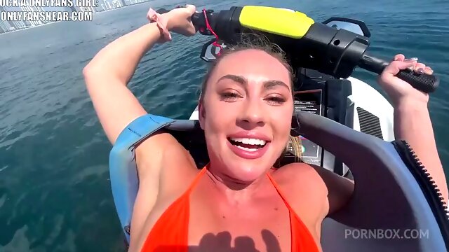 Sex on a jet ski