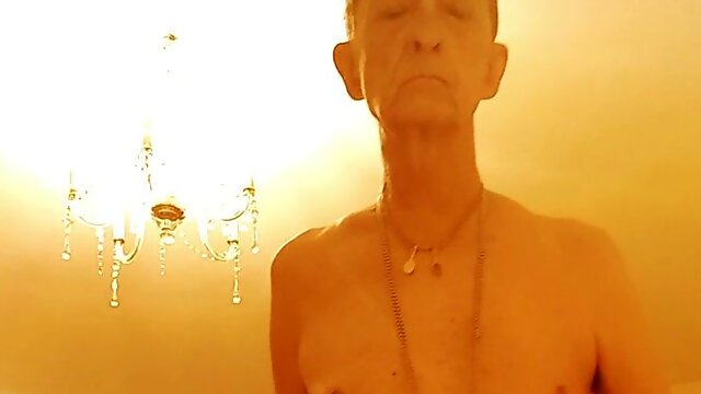 Me old faggot with my rings stripping nude