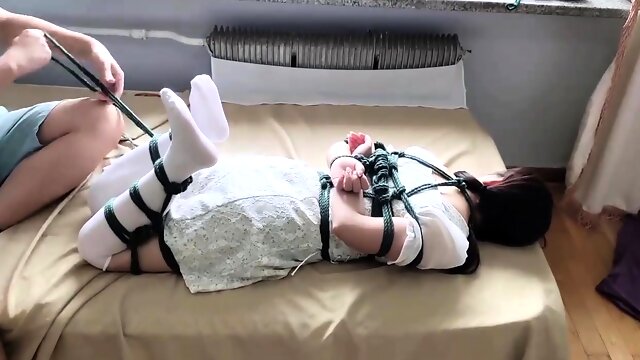 Chinese bondage cute girl