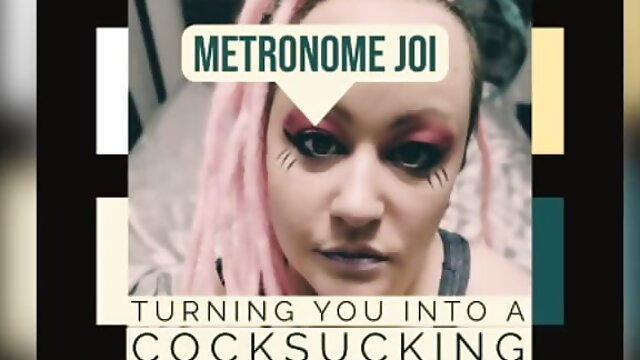 Metronome JOI Turning You Into a Fag Cocksucker While You Jerk off to My Voice