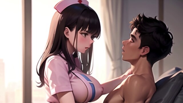 Chesty Nurse Desperate for sizzling fuckfest Ai Porn