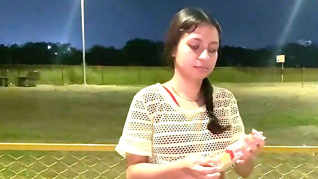 I fuck with my friend after eating ice cream in the park