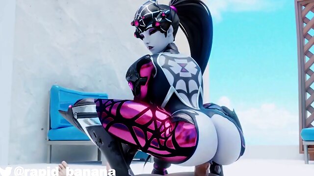 Widowmakers soft reverse cowgirl fuck