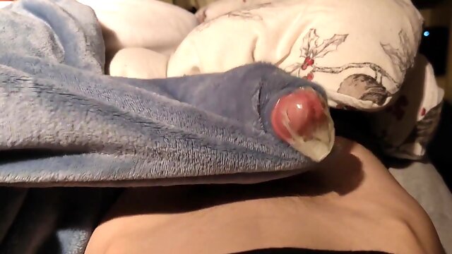 Cum In Condom Handjob, Masturbation, Pyjama, Teen