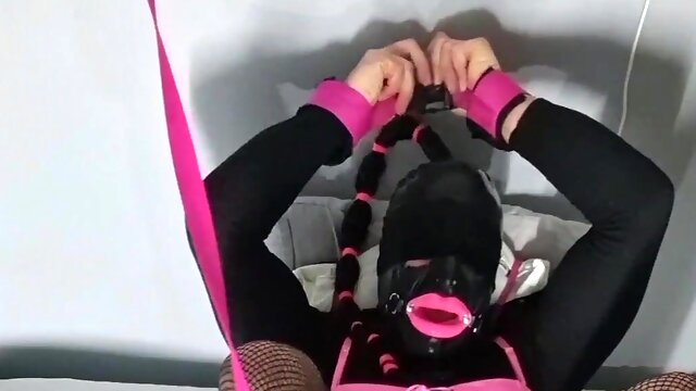 Sissy Chastity, Bondage, Smoking