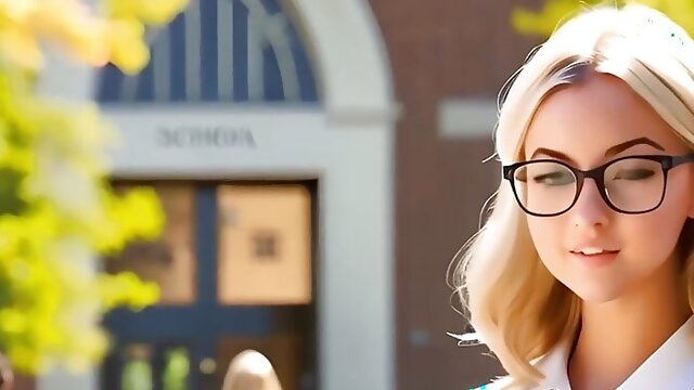 Dominant Teacher Approved Teen Sexy Blonde College Fee, but He Wants Something Back (zara - Part 1) - 3Dhentai
