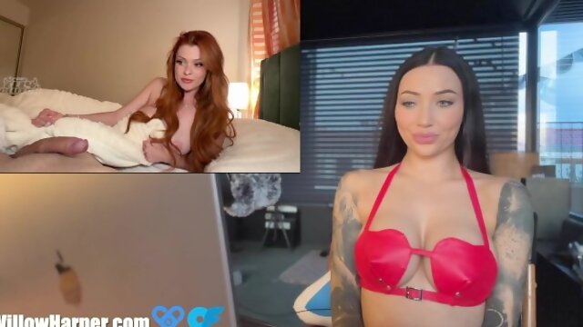 Elly Clutch, Porn ASMR Reaction, Sharing a Bed With My Best friends brother - Amateur Willow Harper