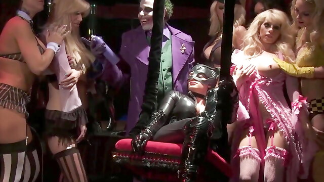 Batman and Joker Were Fighting on the Roof and Then They Enjoyed a Great Orgy