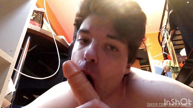 Dildo Sucking Gay