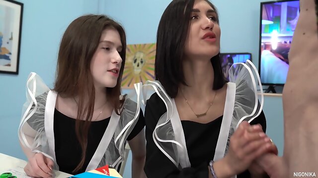 College Fuck College Time - I Miss You So Much - Nigonika - Hard Threesome Sex