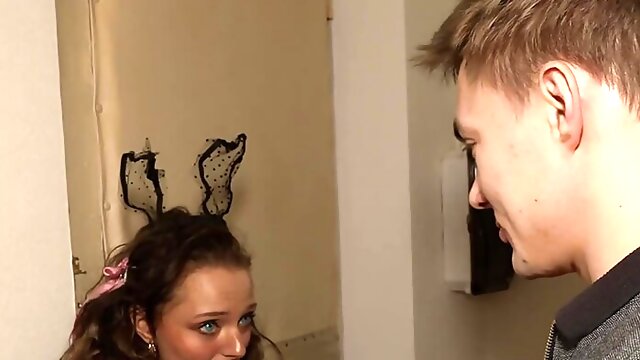 Nervous First, Homemade High Heels, Prostitute Blowjob, Nervous Guy, Pantyhose