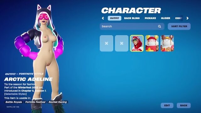 Fortnite Nude Game Play - Trailblazer Lynx Nude Mod [18+] Adult Porn Gamming