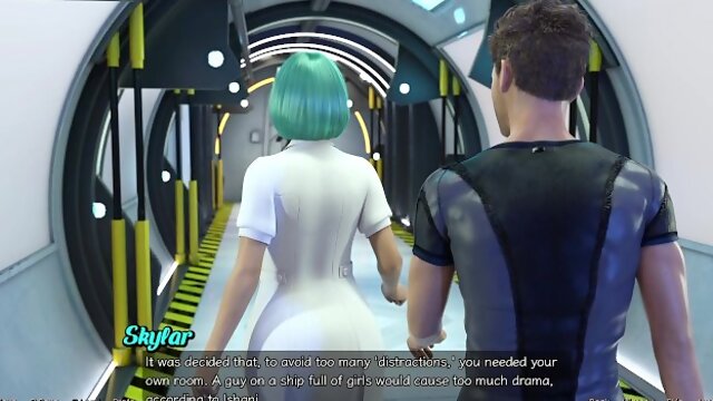 STRANDED IN SPACE #4 • Visual Novel PC Gameplay [HD]