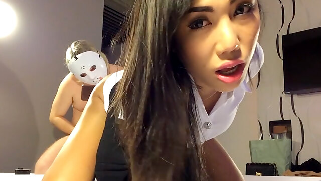 Ladyboy, Transseksueel Neukt Jongen