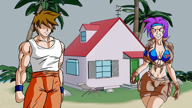 Dragon Girl X (Shutulu) - Dragon Ball Part 1 - Kame Island And Lunch By LoveSkySan69