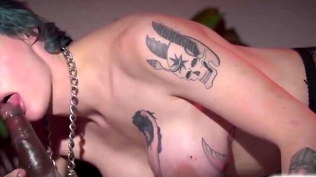 Shemale Tattoo, Interracial, Big Tits, BBC