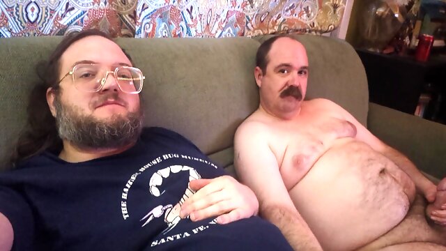 Pulled Pork - Mister Moustache Jerking Hot Bear Who Shoots Cum - Cornfedmtdads With Rusty Piper