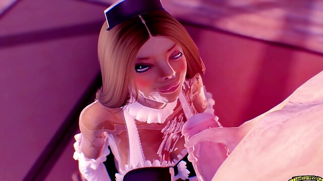 Sexy Maid (Part 3) animation