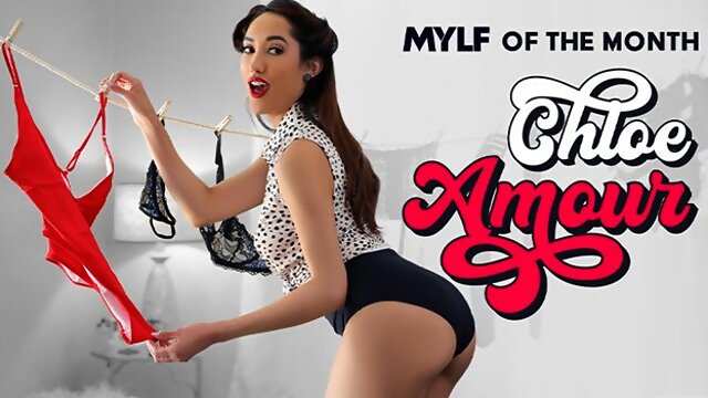 Bodacious Brunette Chloe Amour Is Mays MYLF Of The Month - BTS Interview & Raw Fucking