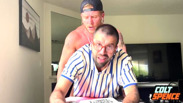 Jock Colt Spence Bullies Nerdy Tutor Nick Charms Raw and Rough FULL SCENE