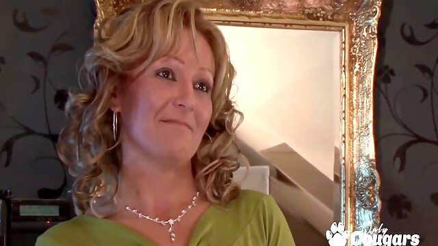 Mature Cougar Lets A Lucky Young Man Piss All Over Her 29 Min