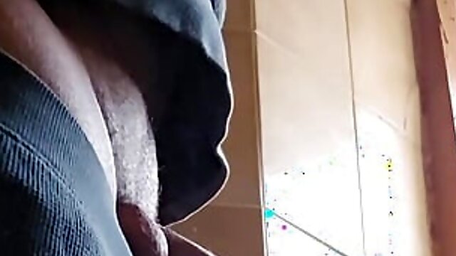 Pissing with cumshot