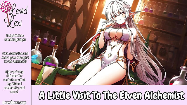 A Little Visit To The Elven Alchemist - Erotic Audio For Men